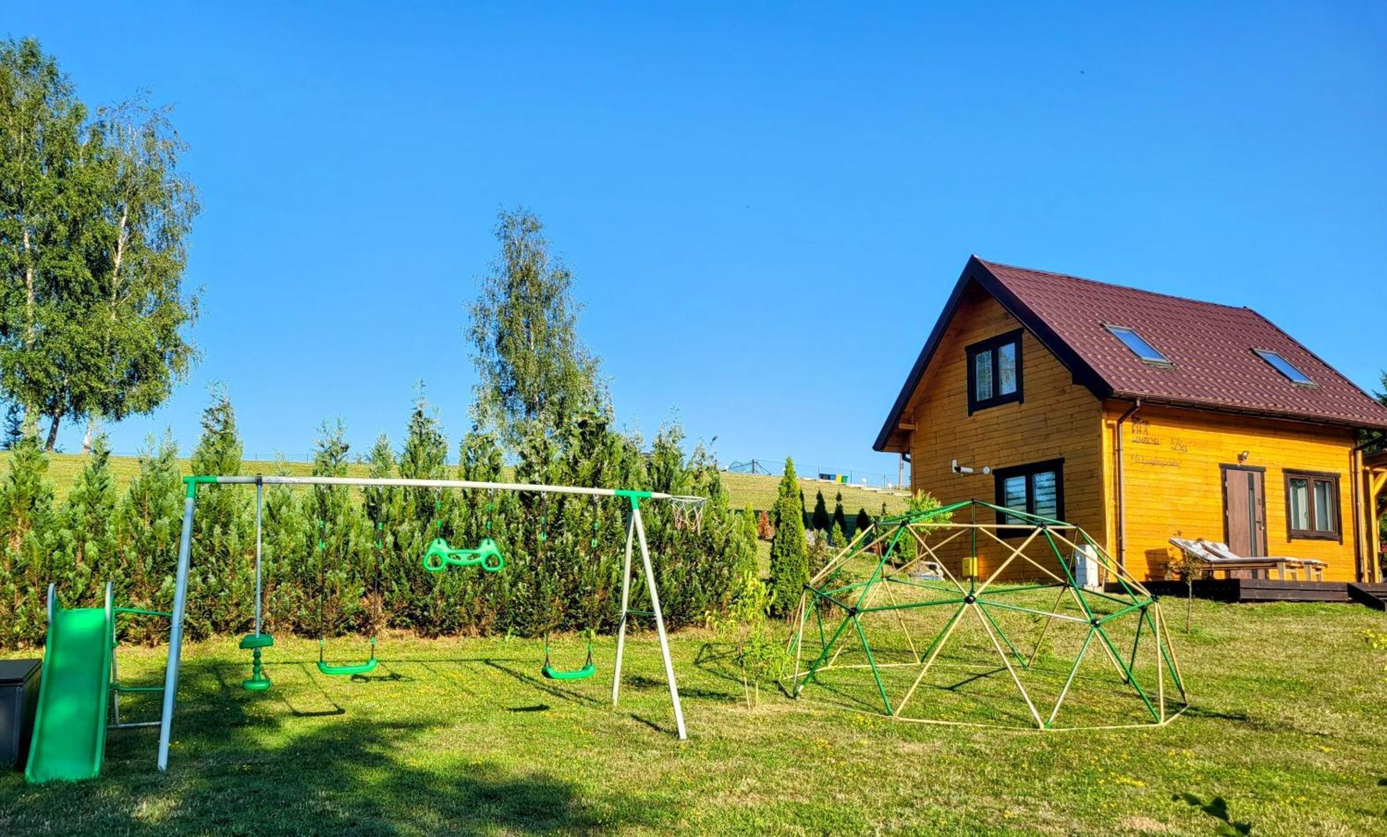 Wczasy Mazurskie - Domek Caloroczny Bez Mazury Moldzie Exterior foto